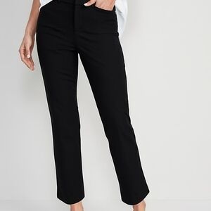 Old Navy Black Straight-Leg Women's Jeans